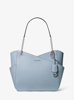 Jet Set Large Saffiano Leather Tote Bag | Michael Kors