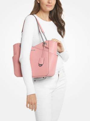 Michael Kors Bags | Michael Kors Jet Set Tote Bags | Color: Pink/White | Size: Os | Annamdel's Closet