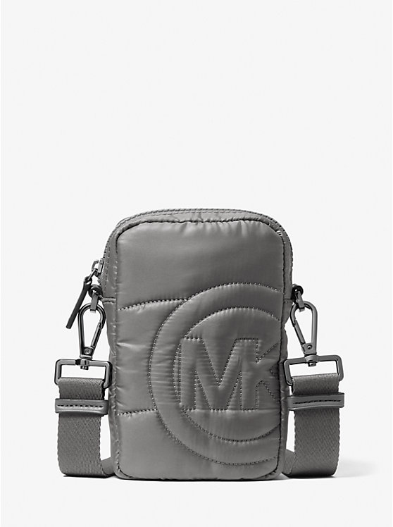 Rae Medium Metallic Cotton Blend Smartphone Crossbody Bag image number 0