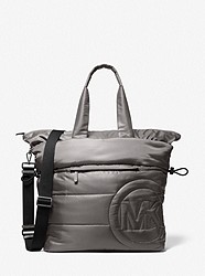 Rae Large Quilted Tote Bag - HEATHER GREY - 35F1U5RT3C