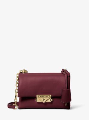 Michael Kors Cece Small Shoulder Bag in Oxblood Everyday Elegance