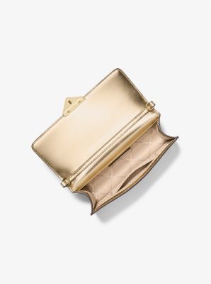 Cece Medium Metallic Clutch image number 1