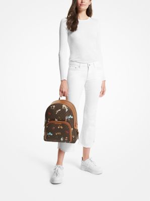 Jaycee Large Jet Set Girls Logo Backpack | Michael Kors