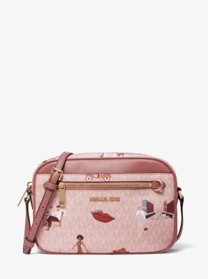 Large Jet Set Girls Logo Crossbody Bag