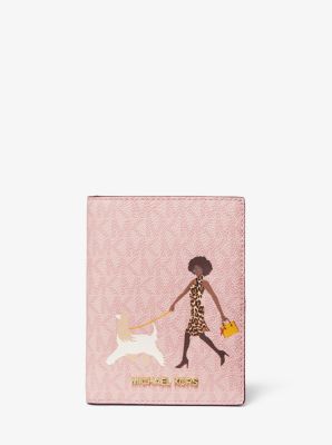 Jet Set Girls Logo Passport Wallet
