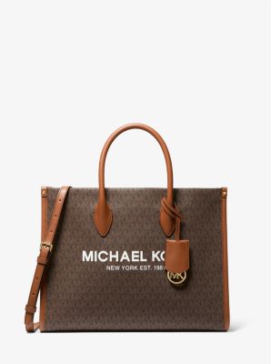 Mirella Medium Logo Tote Bag | Michael Kors