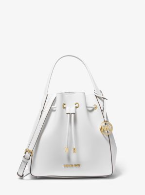 Grand sac cylindrique Phoebe in BLANC OPTIQUE | Michael Kors