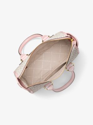 Carine medium sale logo satchel