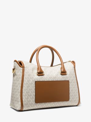 Carine Large Logo Satchel image number 2