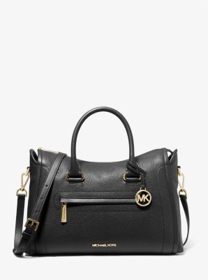 Michael kors sierra large pebbled sales leather satchel