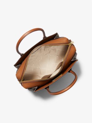 Michael Michael Kors Vanilla Mercer Gallery Medium Logo Shoulder Bag