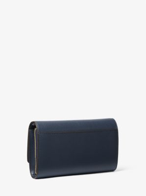 Grand sac à bandoulière Jet Set en cuir