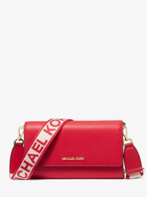 Red michael kors purse and online wallet