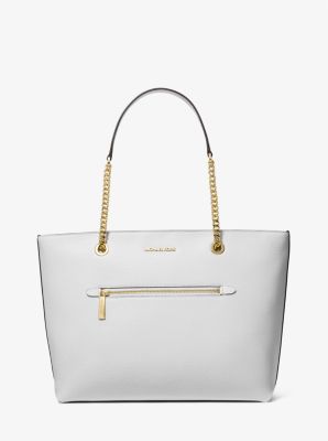 Michael kors jet set pebbled leather clearance tote