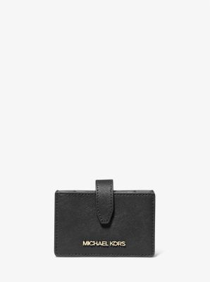 Michael Kors Bags | Michael Kors Jet Set Travel Top Zip Card Case Wallet Rose | Color: Pink | Size: Os | Honesto9's Closet