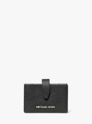 Michael kors jet set shop travel saffiano leather chain wallet