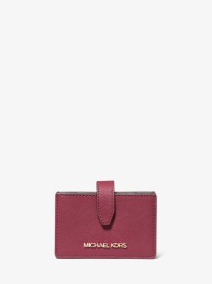 Michael kors hotsell red wallet