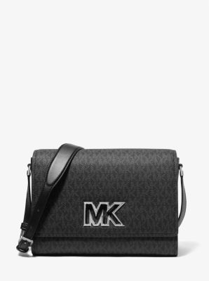 Mimi Medium Logo Messenger Bag