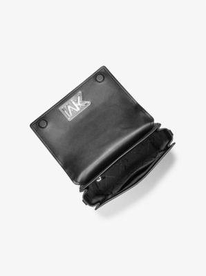 Mimi Medium Logo Messenger Bag