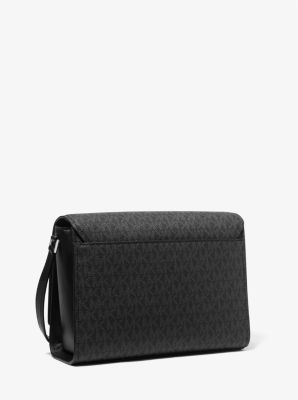 Mimi Medium Logo Messenger Bag