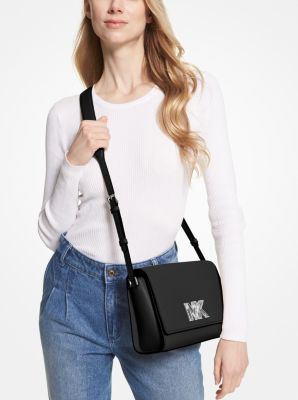 Mimi Medium Leather Messenger Bag image number 3