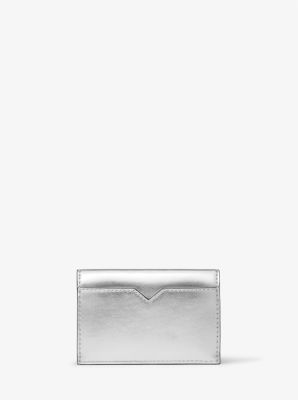 YSL Metallic Leather Card Case