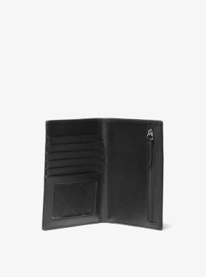 Jet Set Logo Stripe Passport Wallet Michael Kors Canada