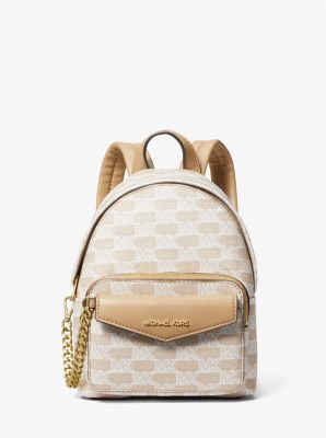 MICHAEL KORS: Michael bag in coated fabric - White