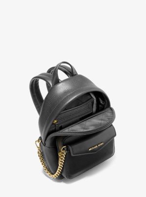 Maisie Extra-Small Pebbled Leather 2-in-1 Backpack image number 1