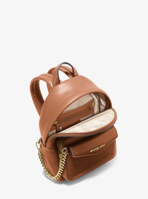 Maisie Extra-Small Pebbled Leather 2-in-1 Backpack image number 1
