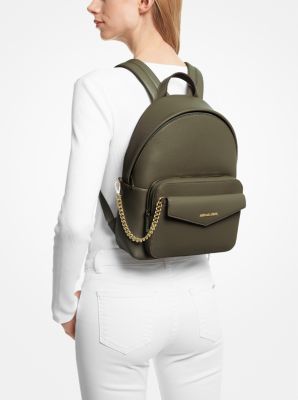 Maisie Medium Pebbled Leather 2-in-1 Backpack