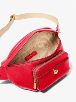 Michael Kors Maisie Medium Leather 2-in-1 Backpack (Dk Sangria)