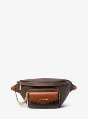 Michael Kors Signature Nylon Slater Medium Sling Pack Messenger - Macy's