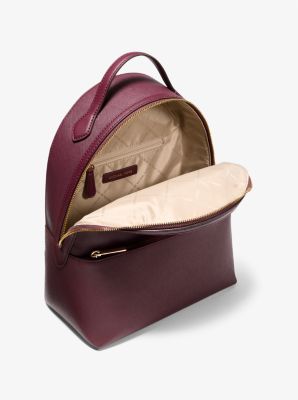 Sheila Medium Faux Saffiano Leather Backpack image number 1