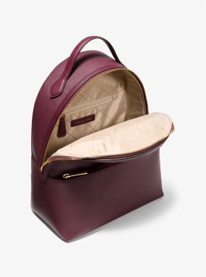 Sac à dos Sheila de taille moyenne en faux cuir Saffiano