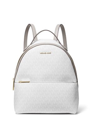 Michael Kors Outlet: Michael bag in saffiano leather - White