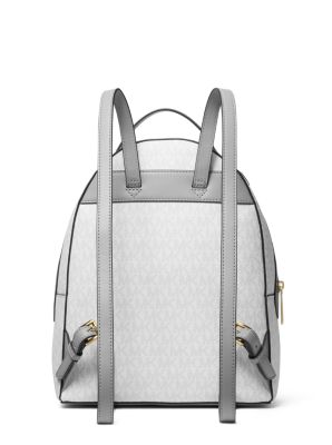  Michael Kors Brooklyn Medium Backpack Optic White One Size