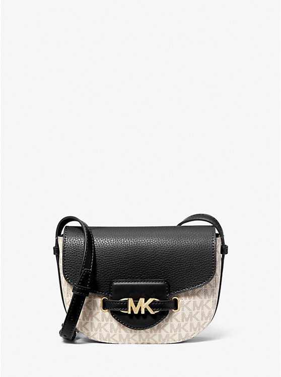 Reed Small Logo and Leather Crossbody Bag