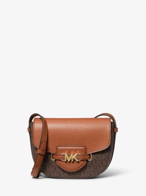 MICHAEL KORS REED ハンドバッグ ブラウン Amazon | [マイケル・コース] REED センタージップ ベルテッド