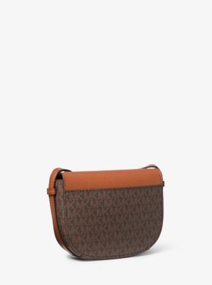 Reed Small Logo and Leather Crossbody Bag
