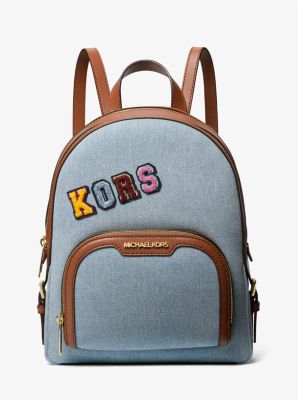 Mk on sale denim backpack