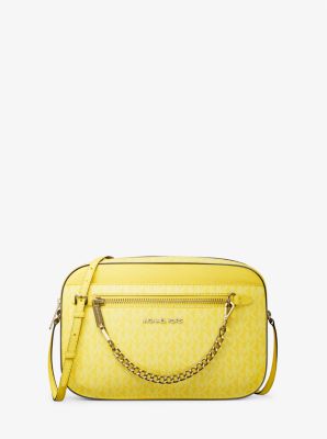 Jet Set Large Logo Crossbody Bag Michael Kors