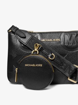 Michael Kors, Bags, Michael Korsjet Set Saffiano Leather Crossbody Bag  With Case Apple Airpods Pro