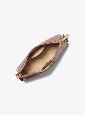 Michael Kors Crossbody Purse Messenger Brown Bag + wallet Air pods