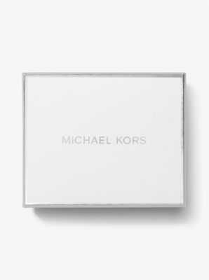 Michael Kors Jet Set Travel Medium Saffiano Leather Accordion Card Case in  White