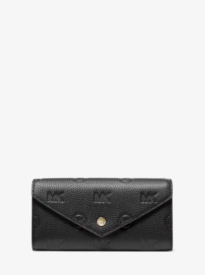 Louis Vuitton Black Empreinte Leather Compact Curieuse Wallet