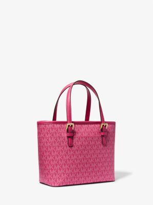 Jet Set Travel Extra-Small Logo Top-Zip Tote Bag | Michael Kors