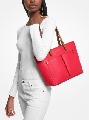 Michael Kors Bags | Michael Kors Double Packet Tote Bag | Color: Gold/Red | Size: Os | Designpalace's Closet