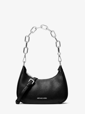 Cora Medium Pebbled Leather Shoulder Bag