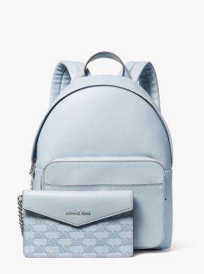 Michael kors blue online white bag